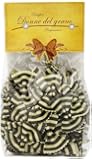 Donne Del Grano Zebra Black and White Bowties(farfalle Magia Bianca) Hand Made Italian Pasta, 250-Grams Packages (Pack of 4)