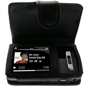 igadgitz Etui Poche de luxe en Cuir véritable, Housse de couleur Noir pour Philips GoGear Ariaz SA1ARA16K/02 SA1ARA08KI/05 SA1ARA08K/02 SA1ARA04KI/05 4go gb/8go gb/16go gb igadgitz Etui Poche de luxe en Cuir véritable, Housse de couleur Noir pour Philips GoGear Ariaz SA1ARA16K/02 SA1ARA08KI/05 SA1ARA08K/02 SA1ARA04KI/05 4go gb/8go gb/16go gb