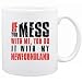 New  If You Mess With Me , You Do It With My Newfoundland  Mug Dog
