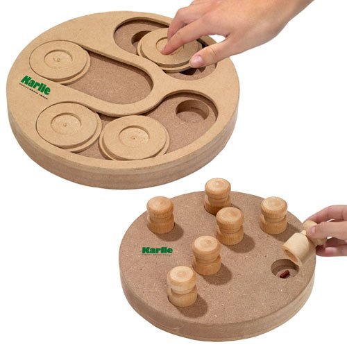 Karlie 47480 Doggy Brain Train 2in1 Strategiespiel für Hunde, 25 cm