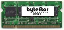 ByteStor 2GB PC2-5300 DDR2 667MHz SO-DIMM Notebooks