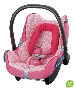 Maxi-Cosi CabrioFix Infant Carrier- Lily Pink