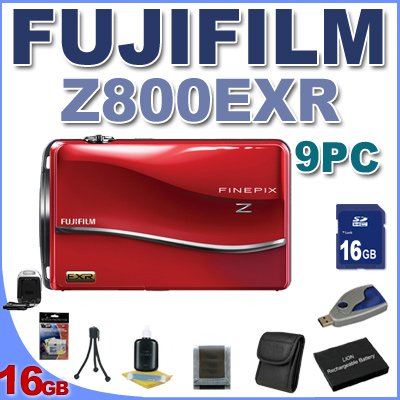 Fujifilm Z800EXR 12 MP Digital Point and Shoot