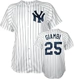 Jason Giambi New York Yankees Home Pinstripe Youth MLB Replica Jersey