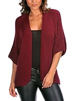 Bleu Marine Chaqueta Punto Joyce (Burdeos)