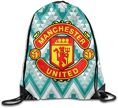 MDSHOP Manchester United Football Club The Red Devils Drawstring Backpack Sack Bag