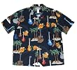 Top Quality Guitar Festival Hawaiian Aloha Shirt