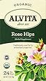 Alvita Organic Rose Hips Herbal Tea Bags, 24 Count