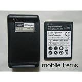 【PSE取得】 GALAXY Note SC-05D NTT DoCoMo デュアル充電器 バッテリー 2500mAh 予備電池 USB出力付 【ストア: mobile items】