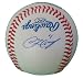Coco Crisp Autographed ROLB Baseball, Oakland Athletics, Boston Red Sox, Proof Photo