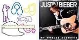 Justin Bieber Combo Pack Includes Silly Bandz Shaped Rubber Bands Bracelets 24Pack and CD My Worlds Acoustic Justin Bieber Combo Pack Includes Silly Bandz Shaped Rubber Bands Bracelets 24Pack and CD My Worlds Acoustic