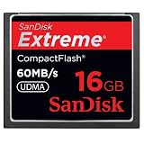 Sandisk 16GB Extreme CF memory card - UDMA 60MB/s 400x