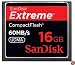 Sandisk 16GB Extreme CF memory card - UDMA 60MB/s 400x (SDCFX-016G-P61, Retail Package)