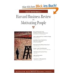 Harvard Business Review on Motivating People