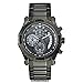 Guess U0036G1 chronograph grey dial gunmetal stainless steel band men watch NEW