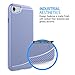LUVVITT [Sleek Armor Slim Shock Absorbing Flexible Back Cover TPU Rubber Case Designed for Apple iPhone 7 Plus - Violet