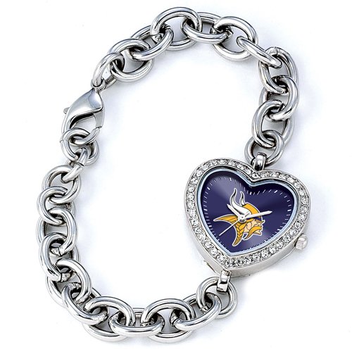 Ladies NFL Minnesota Vikings Heart Watch