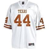 Nike Texas Longhorns #44 White Replica Football Jersey