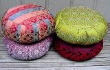 Barefoot Yoga Sari Zafu Meditation Cushions