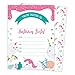 Narwhals Happy Birthday Invitations Invite Cards (25 Count) With Envelopes & Seal Stickers Boys Girls Kids Party