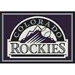MLB Spirit Baseball Novelty Rug Size: 5'4" x 7'8", MLB Team: Colorado Rockies