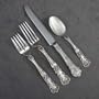 Buttercup by Gorham, Sterling Set of Silver Flatware, 8 4-Piece French Blade
