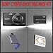 Sony Cyber-shot DSC-WX9 Digital Camera (Black) + Huge Accessories Package Including 4gb Memory Stick Pro Duo Memory Card + NP-BN1 Extra Replacement Li-ion Battery Pack + Hi-Speed SD Card Reader + Kit