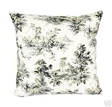 Town and Country Toile Pillow by Glenna Jean