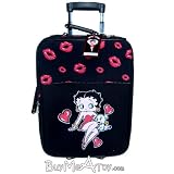 Betty Boop Rolling Luggage Travel Bag