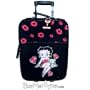 Betty Boop Large Rolling Luggage Travel Bag
