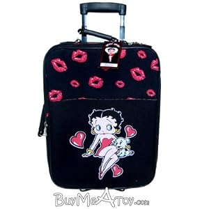 Buy Betty Boop Large Rolling Luggage Travel Bag by King Fisher