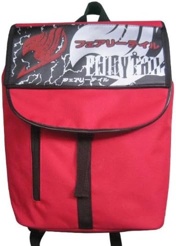 Happy Bag Teenager / Students Fairy Tail Bags Material Nylon / Leather Size Length 40 Cm Width 32 Cm Color Red