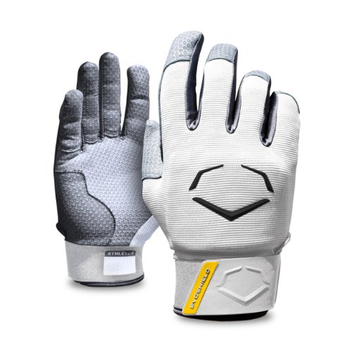 EvoShield ProStyle Protective Batting Gloves, White, X-Large