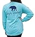 Simply Southern Preppy Long Sleeve T-Shirt Elephant Celedon (Green)