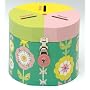 Mudpuppy Garden Flowers Money Bank