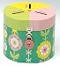 Mudpuppy Garden Flowers Money Bank