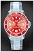 Ice-Watch - Classic Collection - Transparent Red - Medium ( 43 mm )