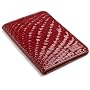 Cole Haan Hand-Woven Patent Leather Kindle Cover with Hinge (Fits 6" Display, 2nd Generation Kindle), Ruby Sugar