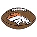 FANMATS 5719 Denver Broncos Football Rug - 20.5in. x 32.5in. | Sports Fan Home Decor Rug and Tailgating Mat