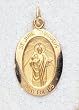 14 Kt Gold Religious Medals - St. Jude - In a Premium Black Box