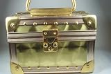 Gold Make up Box