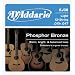 D'Addario EJ38 12-String Phosphor Bronze Light Acoustic Guitar Strings