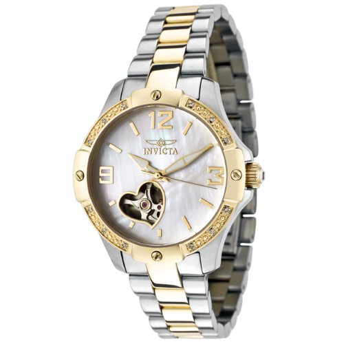 Invicta Women's 0289 Specialty Collection Automatic Diamond Accented Stainless Steel Watch