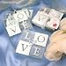 LOVE Glass Coaster Set
