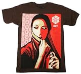 Obey Commanda Men's T-Shirt - Brown