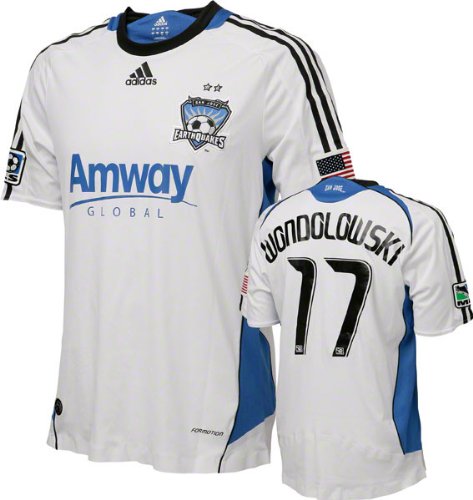 Chris Wondolowski Game Used Jersey: San Jose Earthquakes #17 Short Sleeve Home Jersey