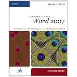 new perspectives on microsoft office word 2007 introductory available titles skills assessment manager sam