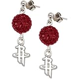 NBA Houston Rockets LogoArt Ovation Earrings