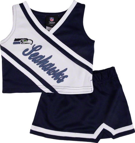 Seattle Seahawks Toddler 2-Piece Cheerleader Set