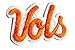 Tennessee Volunteers Patch University Vols Logo Premium Embroidered Iron on